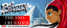 Load image into Gallery viewer, BLIZZY The SNO-CRUSADER “Forever Winter” White glossy mug