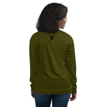 Load image into Gallery viewer, Men & Women’s CAMOUFLAGE GREEN Bomber Jacket