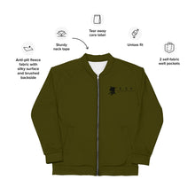Load image into Gallery viewer, Men & Women’s CAMOUFLAGE GREEN Bomber Jacket