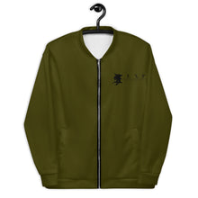 Load image into Gallery viewer, Men & Women’s CAMOUFLAGE GREEN Bomber Jacket