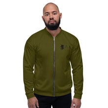 Load image into Gallery viewer, Men & Women’s CAMOUFLAGE GREEN Bomber Jacket
