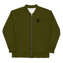 Load image into Gallery viewer, Men & Women’s CAMOUFLAGE GREEN Bomber Jacket