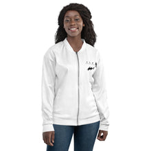 Load image into Gallery viewer, Men’s and Women’s LIGHTNING BOLT Bomber Jacket