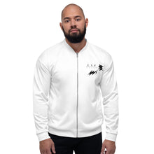 Load image into Gallery viewer, Men’s and Women’s LIGHTNING BOLT Bomber Jacket
