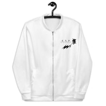 Load image into Gallery viewer, Men’s and Women’s LIGHTNING BOLT Bomber Jacket