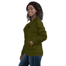 Load image into Gallery viewer, Men & Women’s CAMOUFLAGE GREEN Bomber Jacket