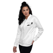Load image into Gallery viewer, Men’s and Women’s LIGHTNING BOLT Bomber Jacket