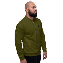 Load image into Gallery viewer, Men & Women’s CAMOUFLAGE GREEN Bomber Jacket