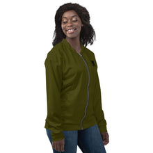 Load image into Gallery viewer, Men & Women’s CAMOUFLAGE GREEN Bomber Jacket