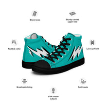 Load image into Gallery viewer, MIAMI BEACH 1 Men’s high top canvas shoes