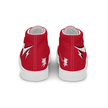 Load image into Gallery viewer, Men’s RED VISION high top canvas shoes