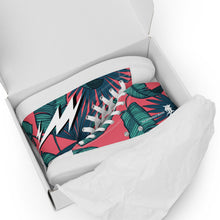 Load image into Gallery viewer, Men’s INFINITE ENERGY “FLORAL” high top canvas shoes