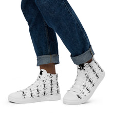 Load image into Gallery viewer, Men’s CREW ATLANTIS “HIDDEN TREASURES” Men’s high top canvas shoes