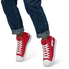 Load image into Gallery viewer, Men’s RED VISION high top canvas shoes