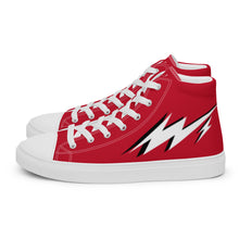 Load image into Gallery viewer, Men’s RED VISION high top canvas shoes