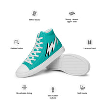 Load image into Gallery viewer, MIAMI BEACH 1 Men’s high top canvas shoes