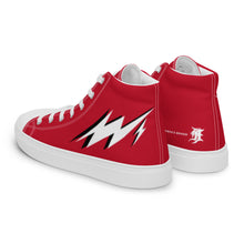 Load image into Gallery viewer, Men’s RED VISION high top canvas shoes