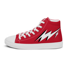 Load image into Gallery viewer, Men’s RED VISION high top canvas shoes