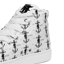 Load image into Gallery viewer, Men’s CREW ATLANTIS “HIDDEN TREASURES” Men’s high top canvas shoes