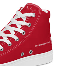 Load image into Gallery viewer, Men’s RED VISION high top canvas shoes