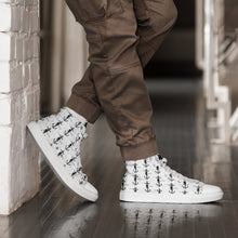 Load image into Gallery viewer, Men’s CREW ATLANTIS “HIDDEN TREASURES” Men’s high top canvas shoes