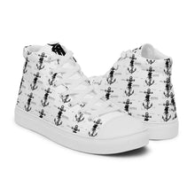 Load image into Gallery viewer, Men’s CREW ATLANTIS “HIDDEN TREASURES” Men’s high top canvas shoes