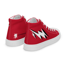 Load image into Gallery viewer, Men’s RED VISION high top canvas shoes