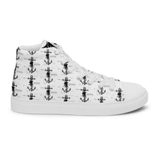 Load image into Gallery viewer, Men’s CREW ATLANTIS “HIDDEN TREASURES” Men’s high top canvas shoes