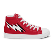 Load image into Gallery viewer, Men’s RED VISION high top canvas shoes