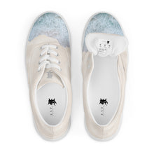 Load image into Gallery viewer, WAVES CRASH Men’s lace-up canvas shoes
