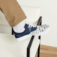 Load image into Gallery viewer, Men’s “THE MESSAGE” lace-up canvas shoes