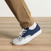 Load image into Gallery viewer, Men’s “THE MESSAGE” lace-up canvas shoes