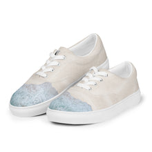 Load image into Gallery viewer, WAVES CRASH Men’s lace-up canvas shoes