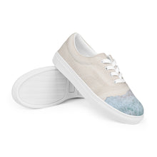 Load image into Gallery viewer, WAVES CRASH Men’s lace-up canvas shoes
