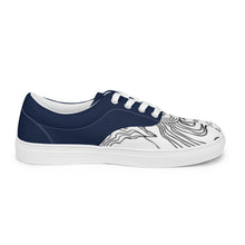 Load image into Gallery viewer, Men’s “THE MESSAGE” lace-up canvas shoes
