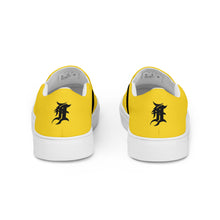 Load image into Gallery viewer, Men’s LIGHTNING by THE EXPERIENCE BRAND Custom slip-on canvas shoes