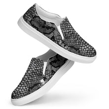 Load image into Gallery viewer, Men’s PYTHON PIT 1 slip-on canvas shoes by INFINITY COBRA
