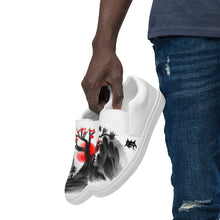 Load image into Gallery viewer, Men’s JAPAN: ENCHANTED GARDEN slip-on canvas shoes