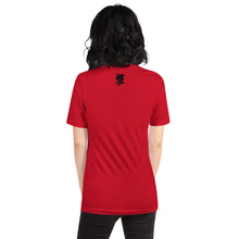 Load image into Gallery viewer, RED VISION “Frequency” Men’s and Women’s custom t-shirt