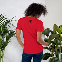 Load image into Gallery viewer, RED VISION “Frequency” Men’s and Women’s custom t-shirt