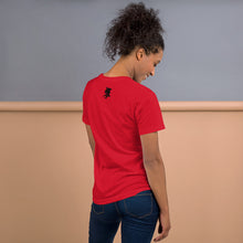 Load image into Gallery viewer, RED VISION “Frequency” Men’s and Women’s custom t-shirt