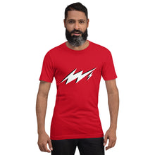 Load image into Gallery viewer, RED VISION “Frequency” Men’s and Women’s custom t-shirt