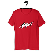 Load image into Gallery viewer, RED VISION “Frequency” Men’s and Women’s custom t-shirt