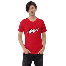 Load image into Gallery viewer, RED VISION “Frequency” Men’s and Women’s custom t-shirt