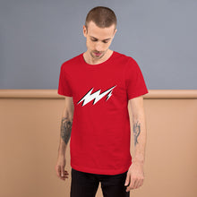 Load image into Gallery viewer, RED VISION “Frequency” Men’s and Women’s custom t-shirt