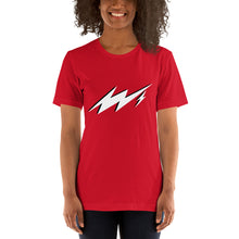 Load image into Gallery viewer, RED VISION “Frequency” Men’s and Women’s custom t-shirt