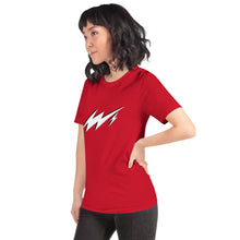 Load image into Gallery viewer, RED VISION “Frequency” Men’s and Women’s custom t-shirt