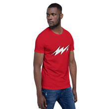 Load image into Gallery viewer, RED VISION “Frequency” Men’s and Women’s custom t-shirt