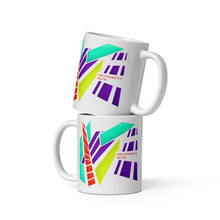 Load image into Gallery viewer, PLAZA SET-2GO “FRESH” White glossy warm beverage mug