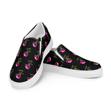 Load image into Gallery viewer, Women’s ROSES OF LOVE slip-on canvas shoes